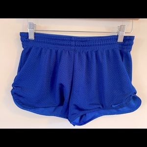 Royal Blue Nike shorts. Size XS. Short shorts.